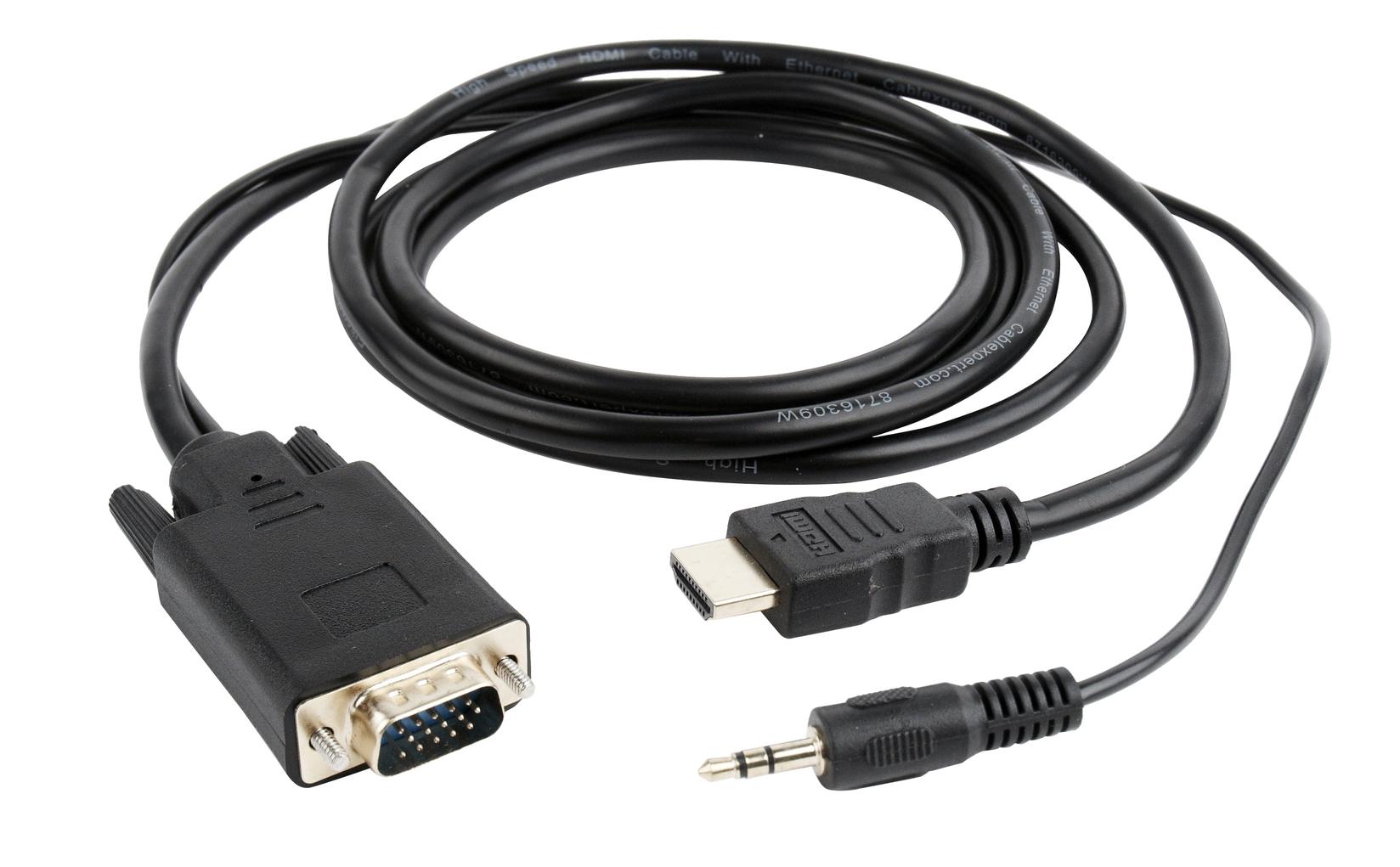 Selected image for Gembird adapter za video kablove 3 m HDMI + + 3.5mm Crno