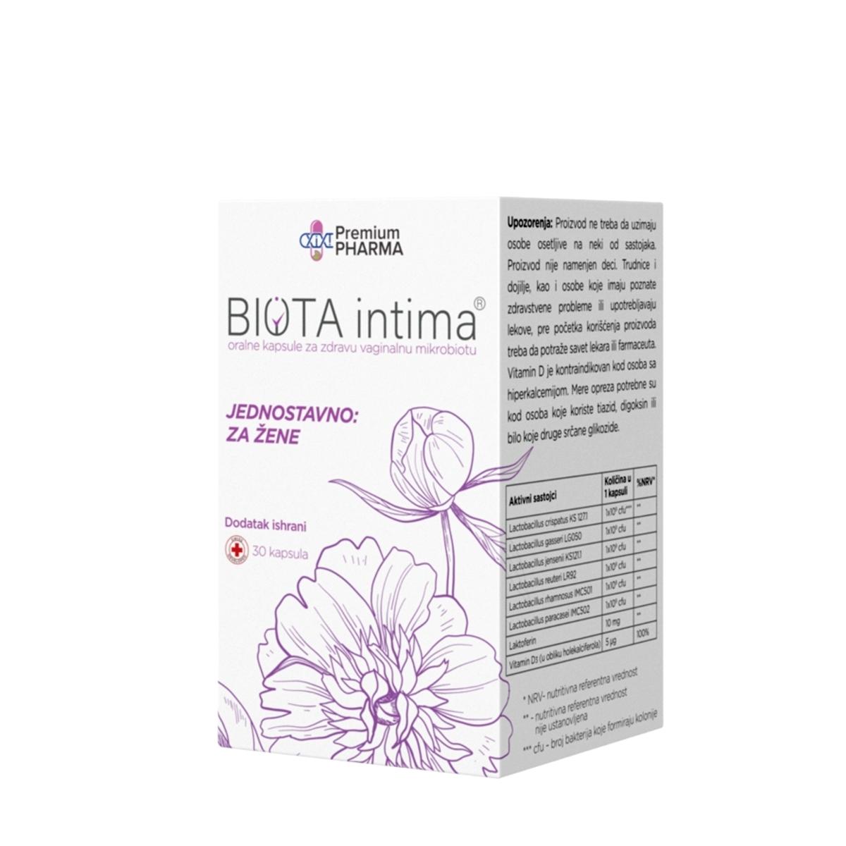 Selected image for Biota intima Oral kapsule 30/1