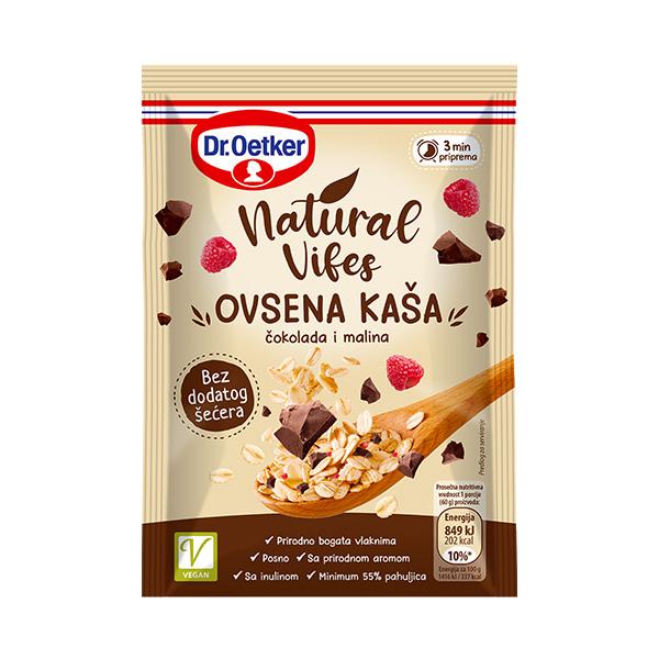 Selected image for Dr. Oetker Ovsena kaša, Čokolada i malina, 60g