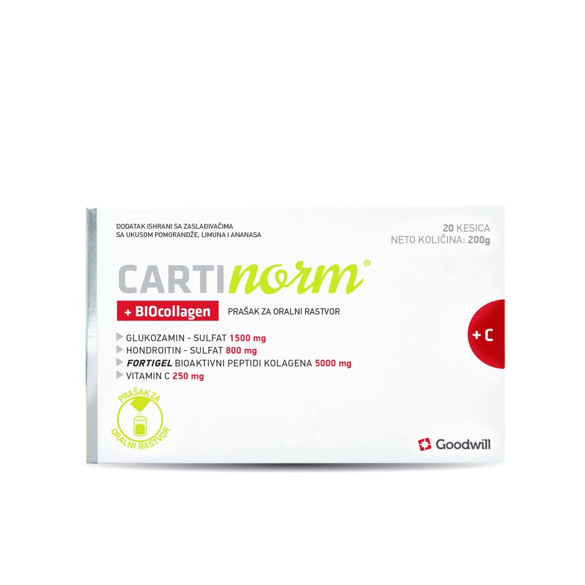 Selected image for GOODWILL Cartinorm Biocollagen 20 kesica
