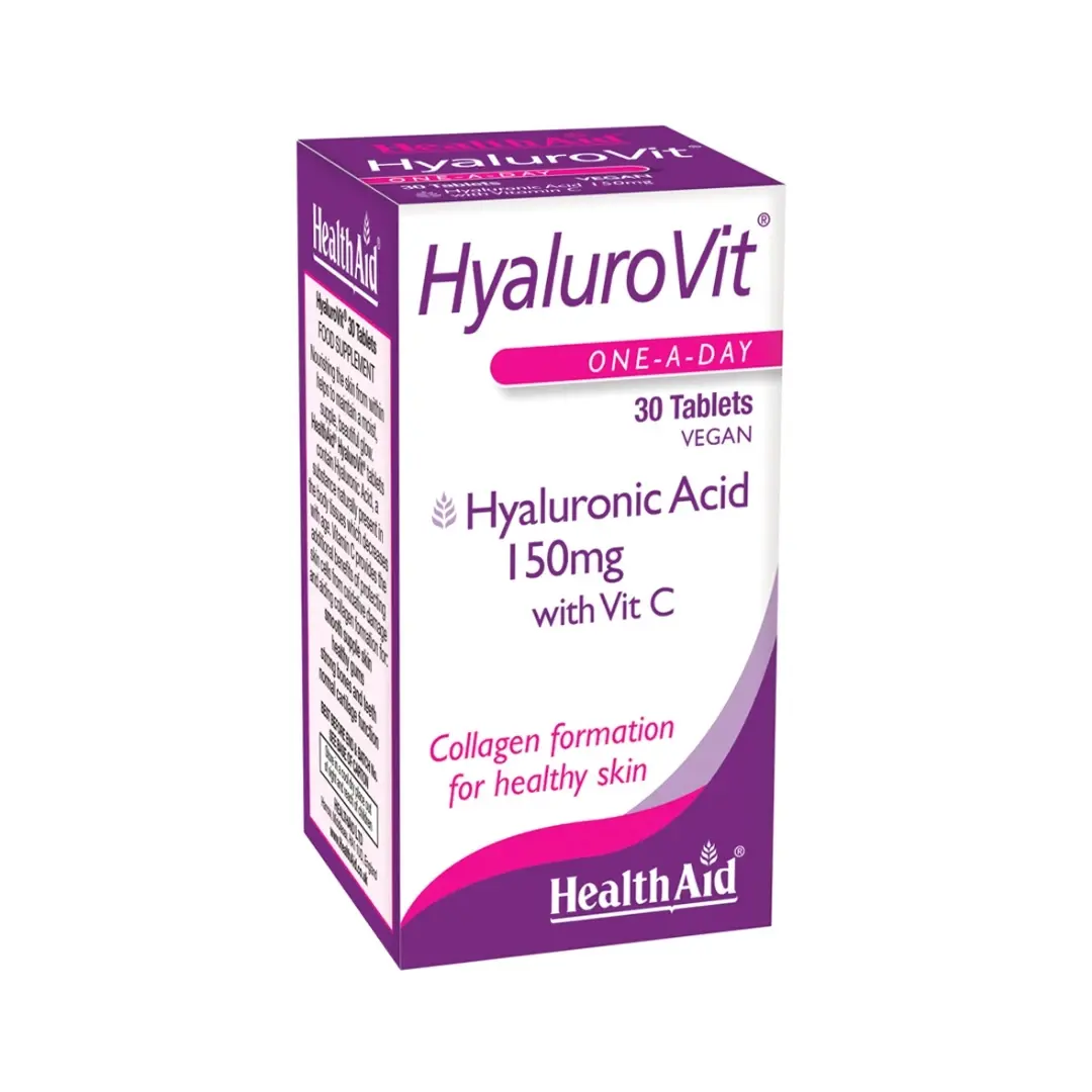 Selected image for HEALTH AID Hijaluronska kiselina HyaluroVit 150mg 30/1