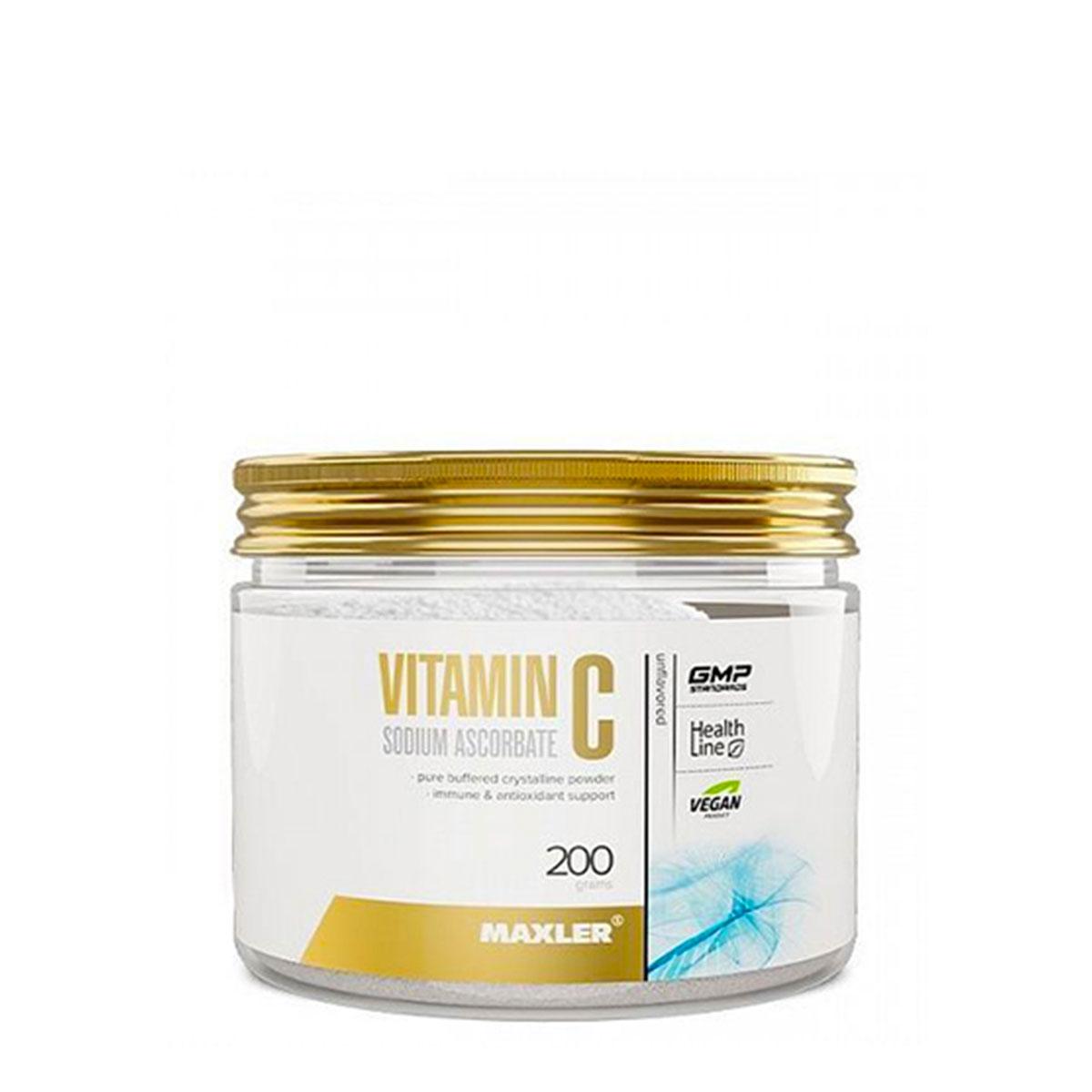 Selected image for MAXLER Vitamin C Sodium Ascorbate 200g