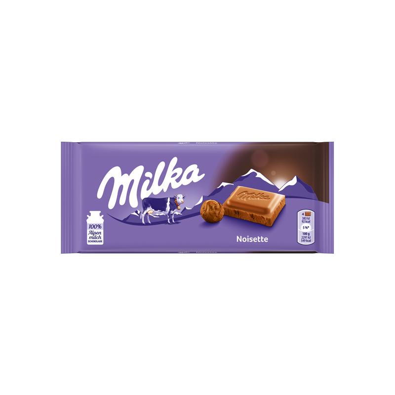 Selected image for MILKA Čokolada sa otopljenim lešnikom NOISETTE 80g