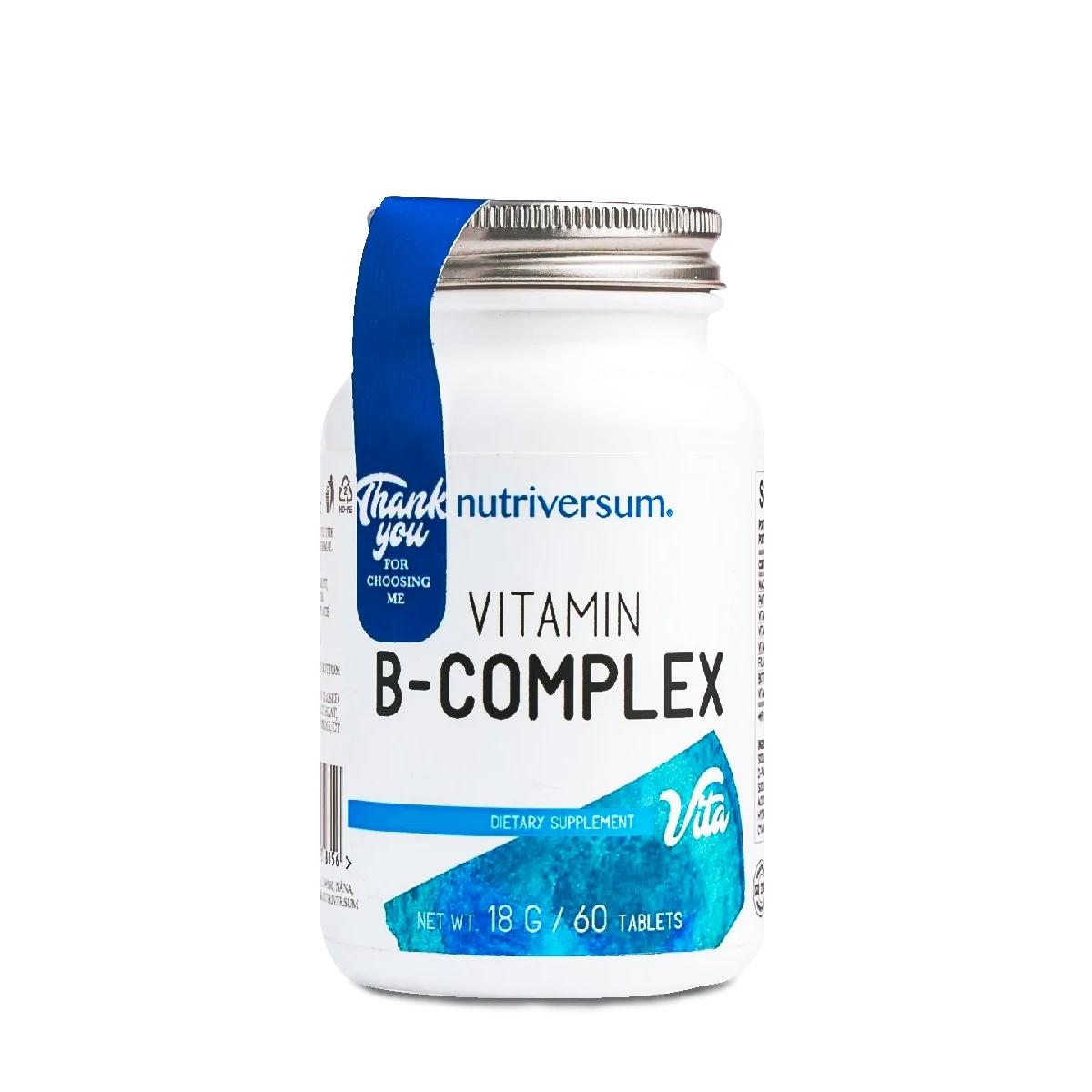 Selected image for NUTRIVERSUM Vitamin B kompleks 60 tableta