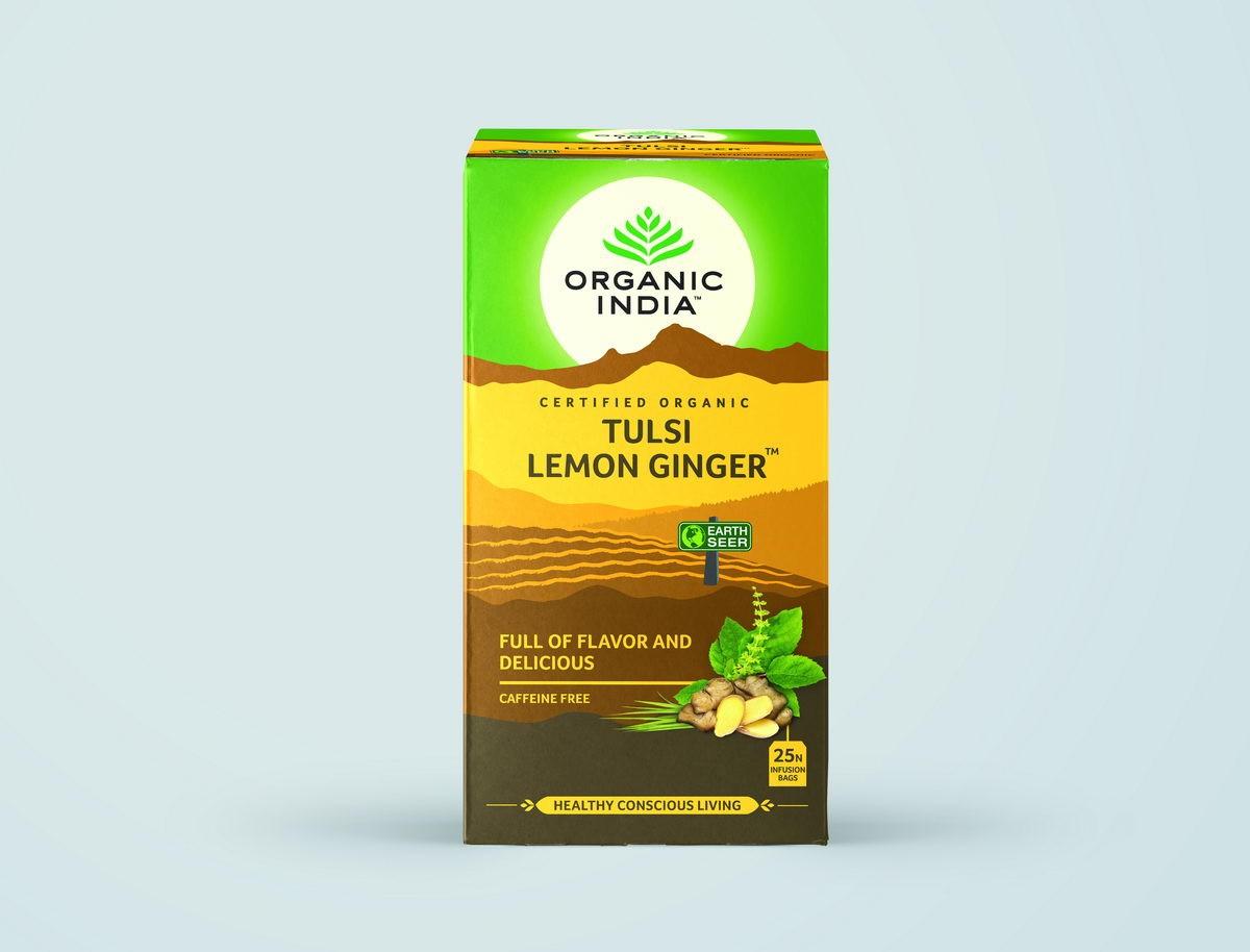 Selected image for ORGANIC INDIA Organski čaj za varenje i eliminaciju toksina Tulsi lemon ginger