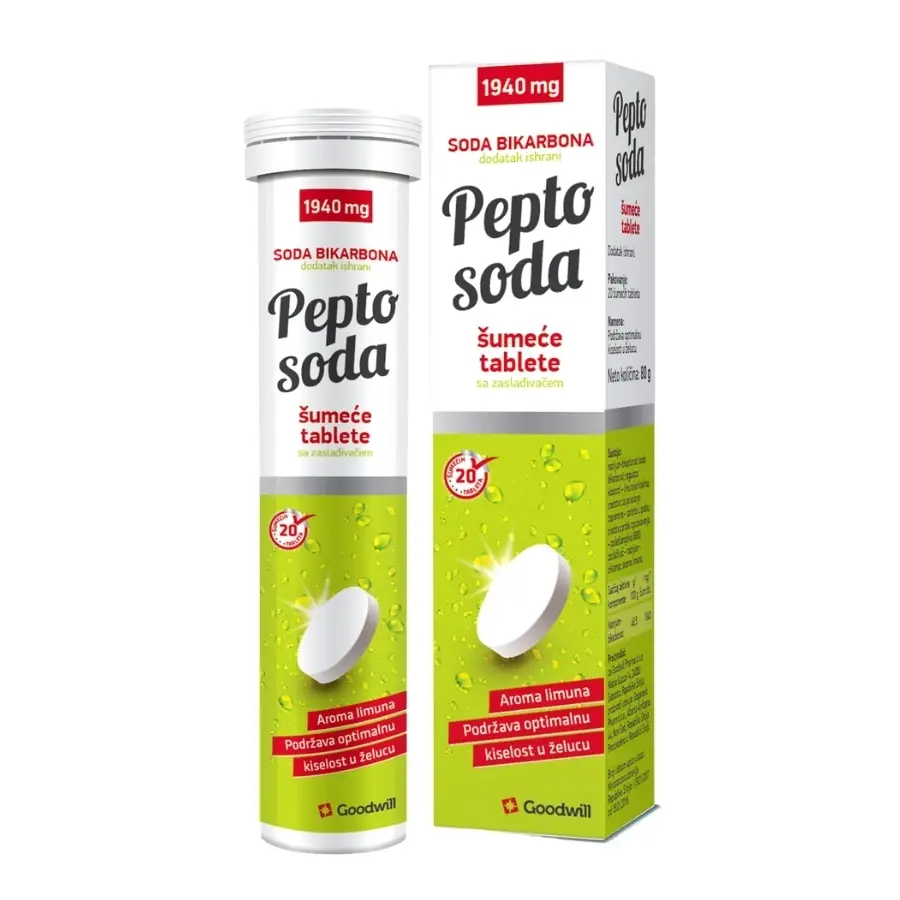 Selected image for Pepto Soda 20 Šumećih Tableta