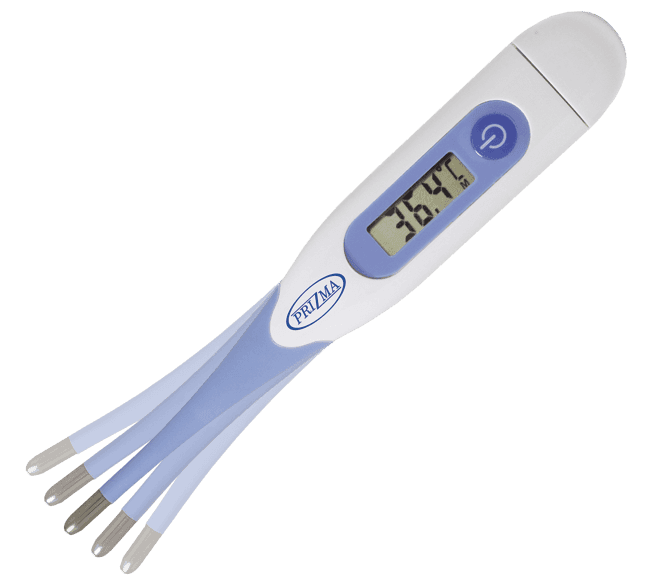 PRIZMA Digitalni termometar sa fleksibilnim vrhom DMT 4333 beli
