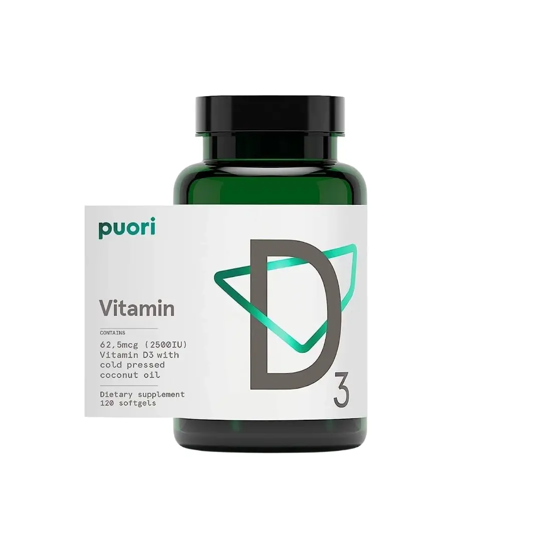 Selected image for PUORI Vitamin D3 120 mekih kapsula