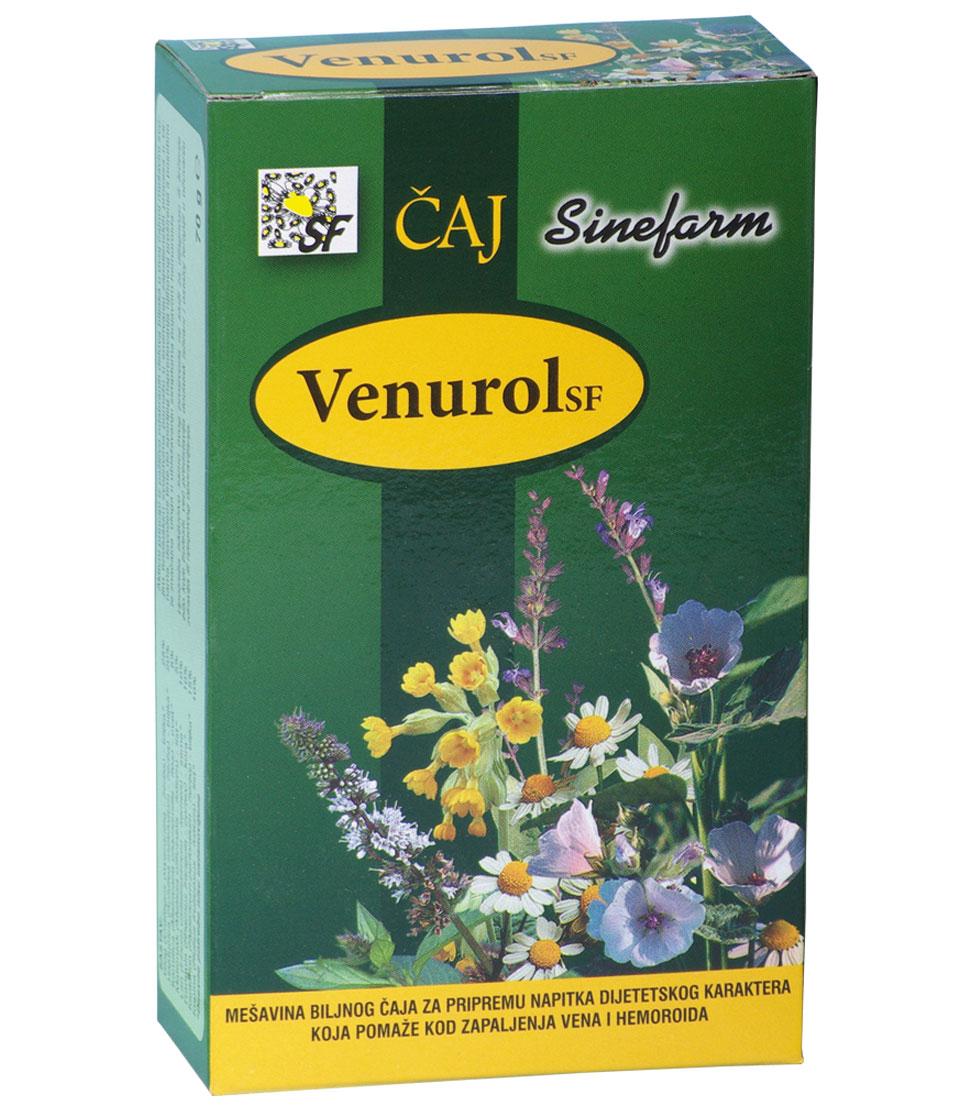 SINEFARM Čaj protiv zapaljenja vena Venurol 70 g