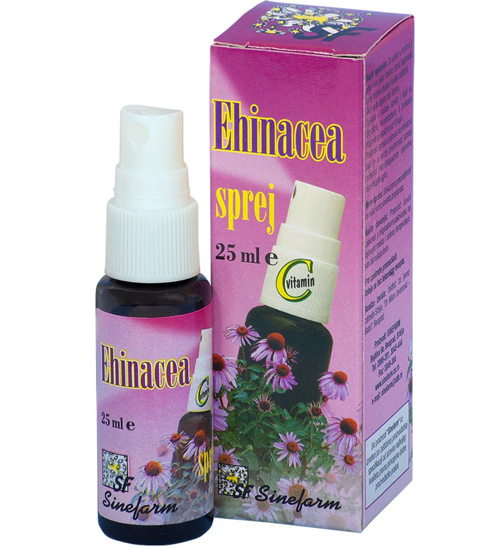Selected image for SINEFARM Ehinacea sprej sa C vitaminom 25ml