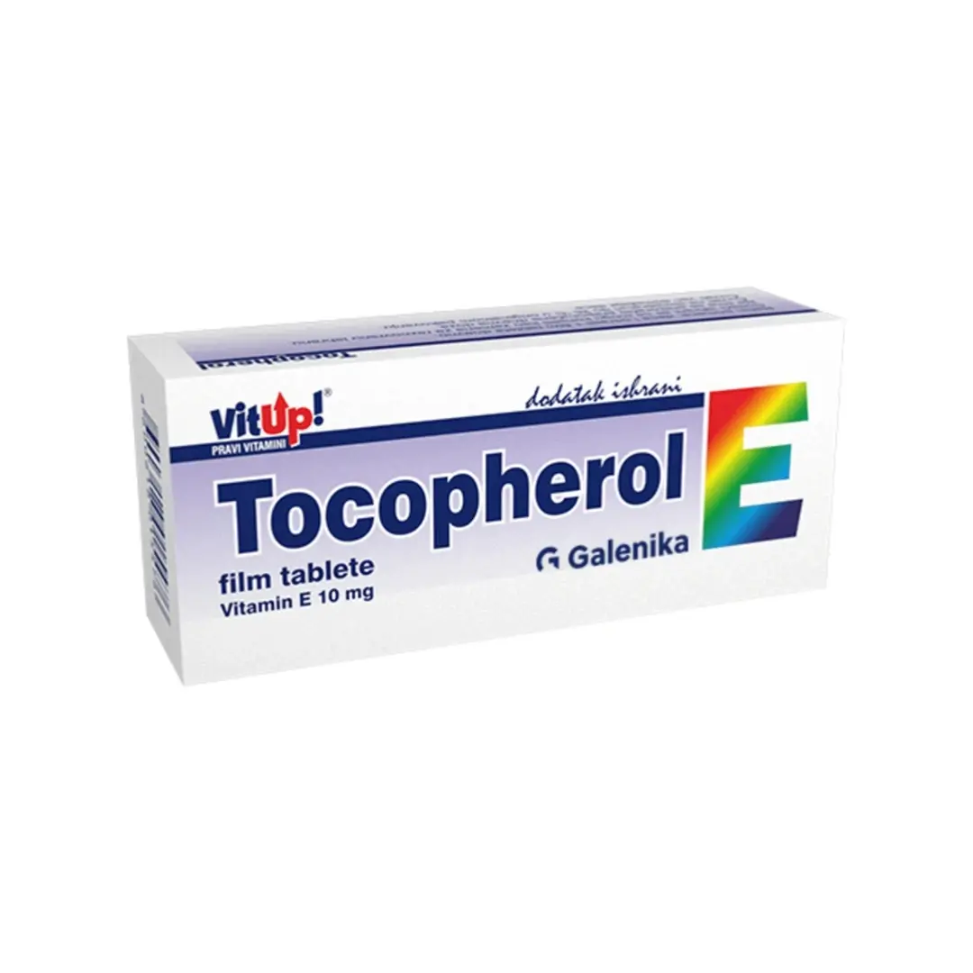 VitUp!® Tocopherol Vitamin E 10 mg - 30 Film Tableta