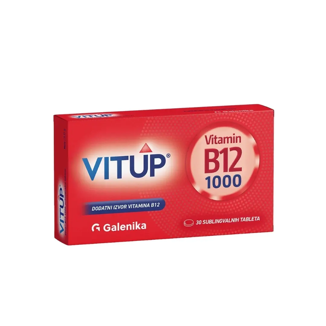 Selected image for VITUP® Vitamin B12 1000 30 Sublingvalnih Tableta