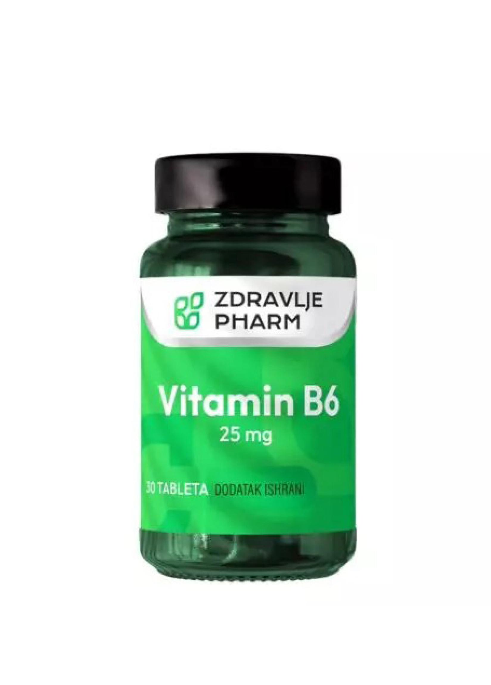 ZDRAVLJE PHARM Vitamin B6, 25mg