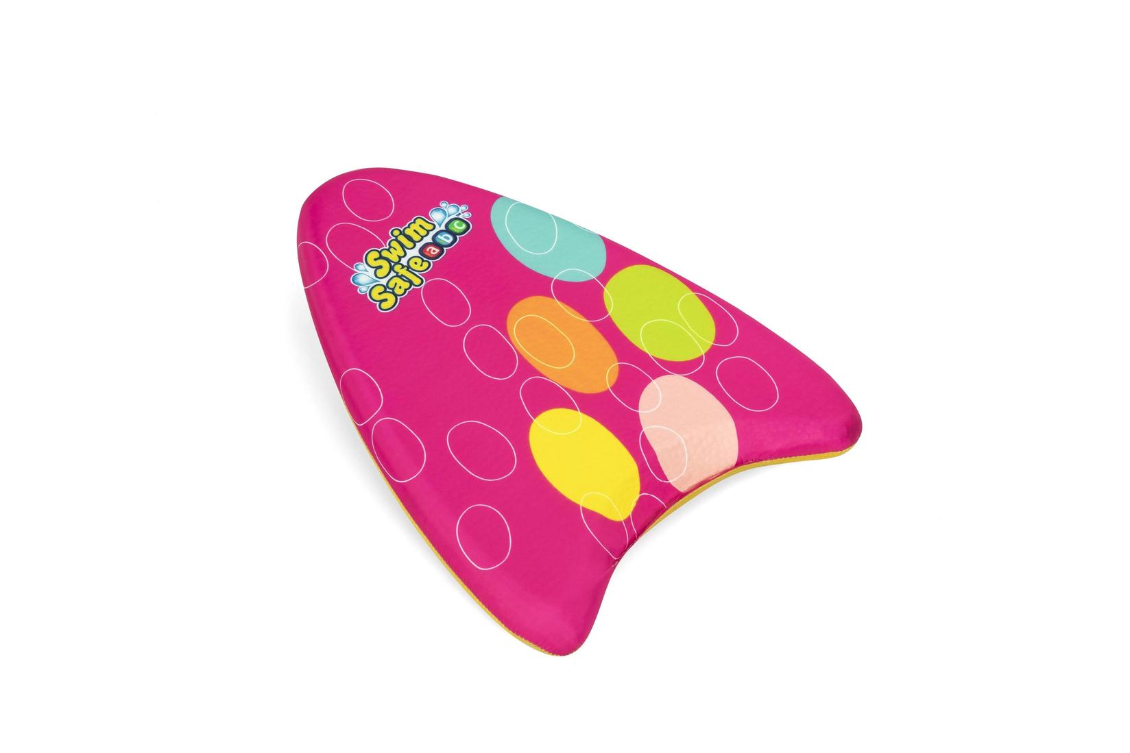 Bestway Dečija daska za plivanje Swim Safe, 42x32x3.5 cm, Roze