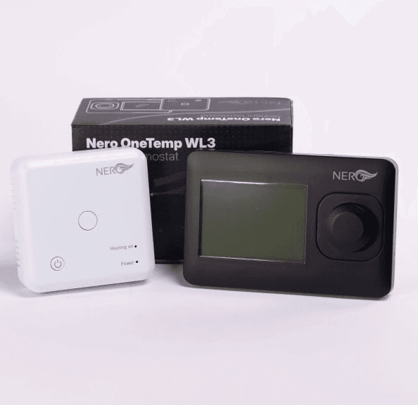 Nero Sobni bežični termostat WL3-RF, Dnevni, Crni