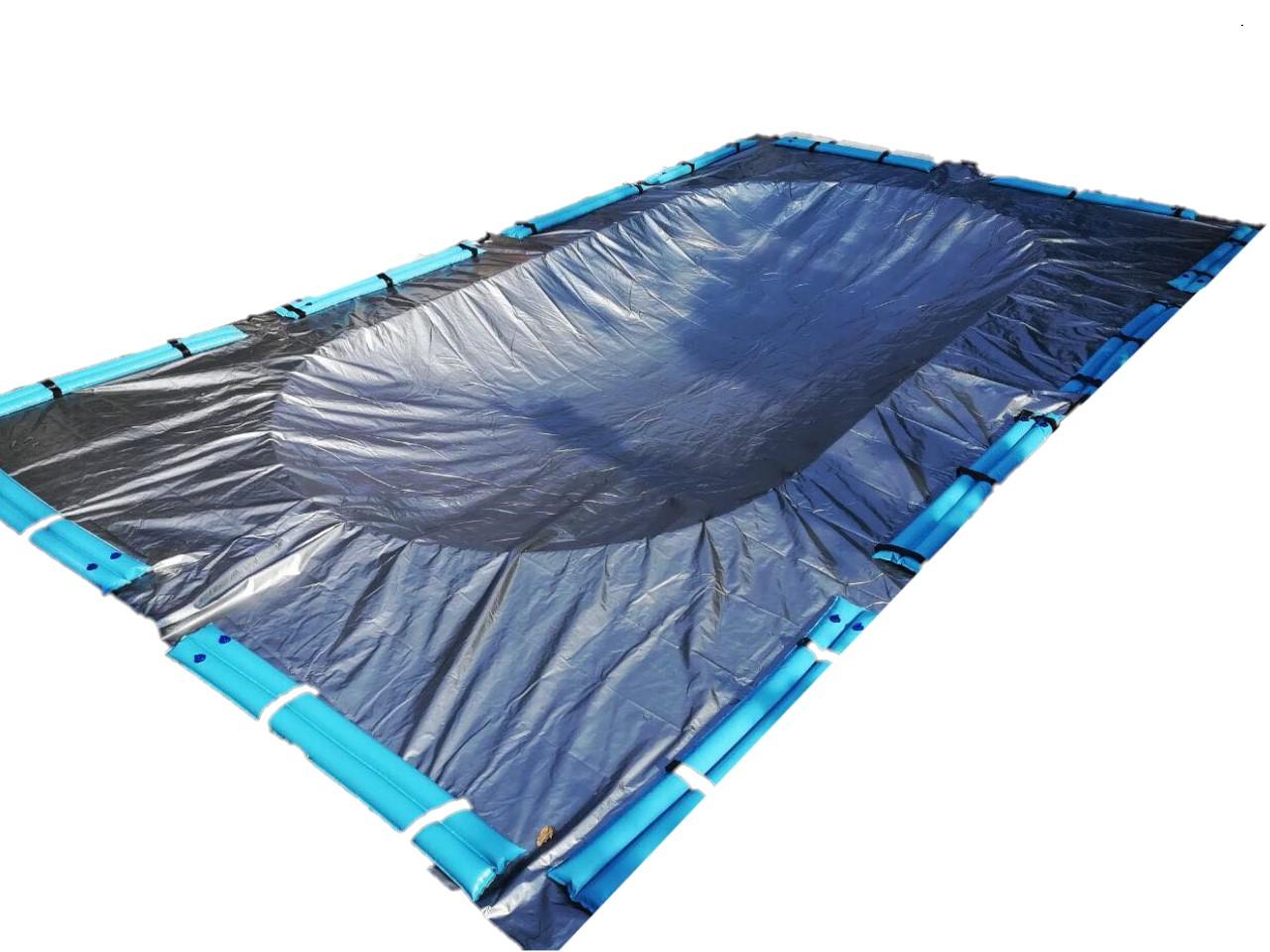 NERO Zimski prekrivač za bazen, sa vodenim tegovima 7x3.5