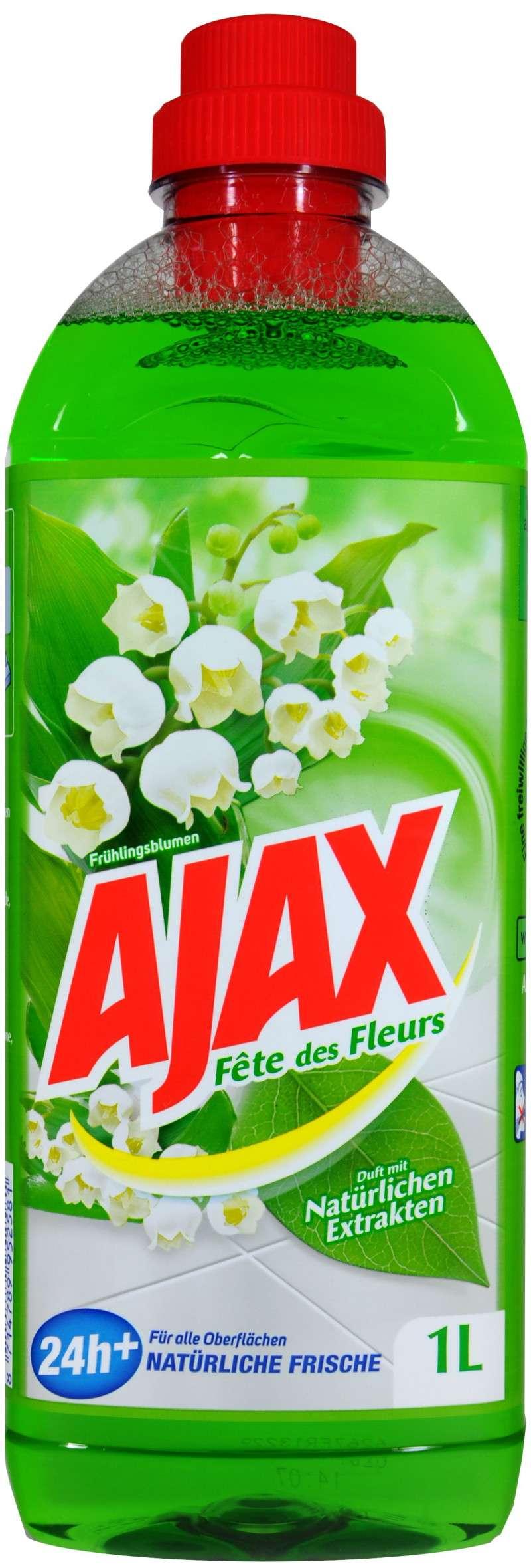 AJAX Višenamensko sredstvo za čišćenje Prolećno Cveće 1l