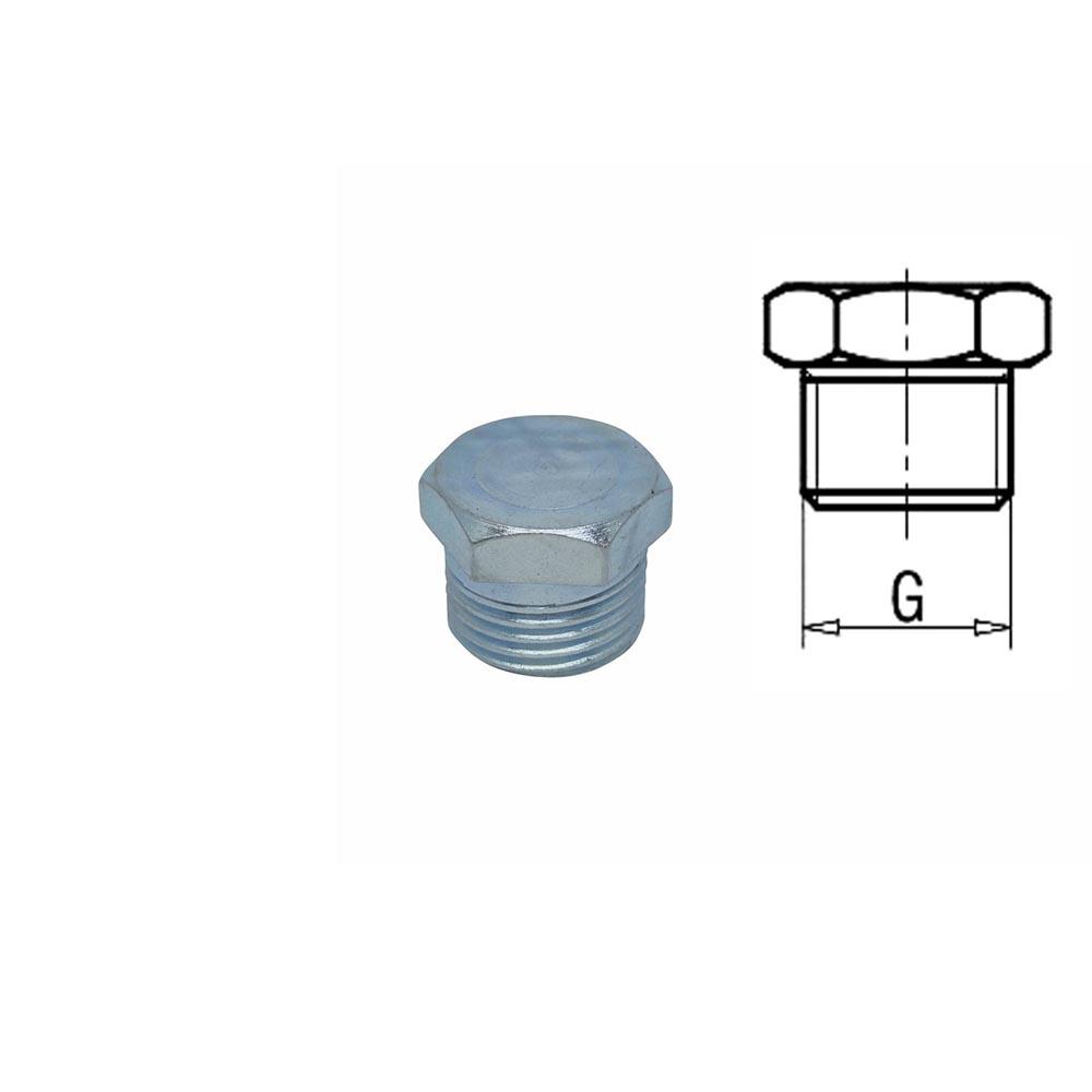 Čep 1/4'', 19x17x14 mm
