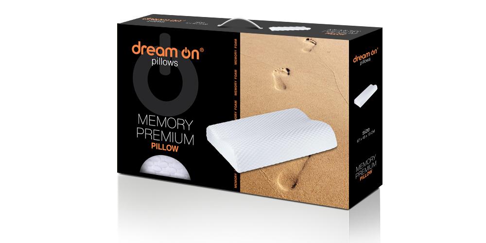 Selected image for "Dream On" Memory Premium Jastuk od memorijske pene, 67x43x13 cm