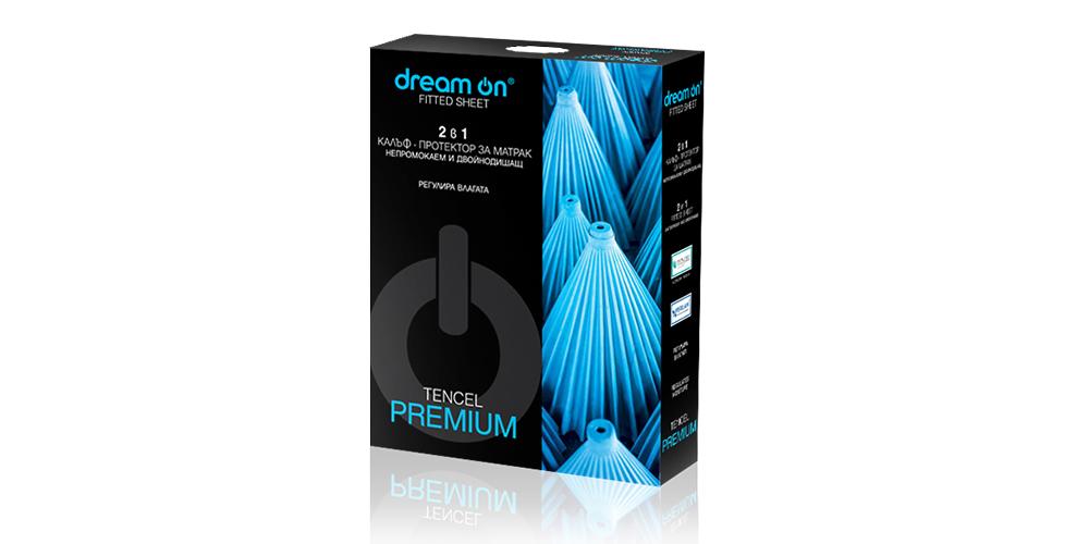 "Dream On" Tencel Premium Navlaka za dušek, Za dušeke visine do 25cm, Bela, 140x190 cm