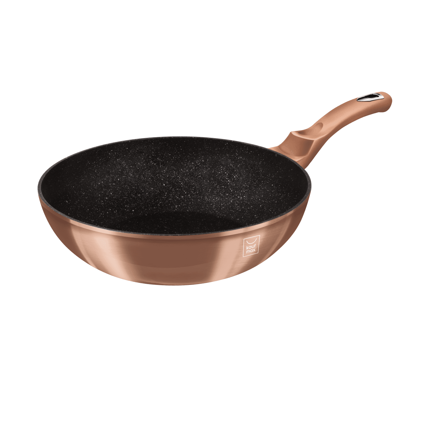 Selected image for KAUFMAX WOK Tiganj Rose Gold Metalic Collection KM-0051 28cm