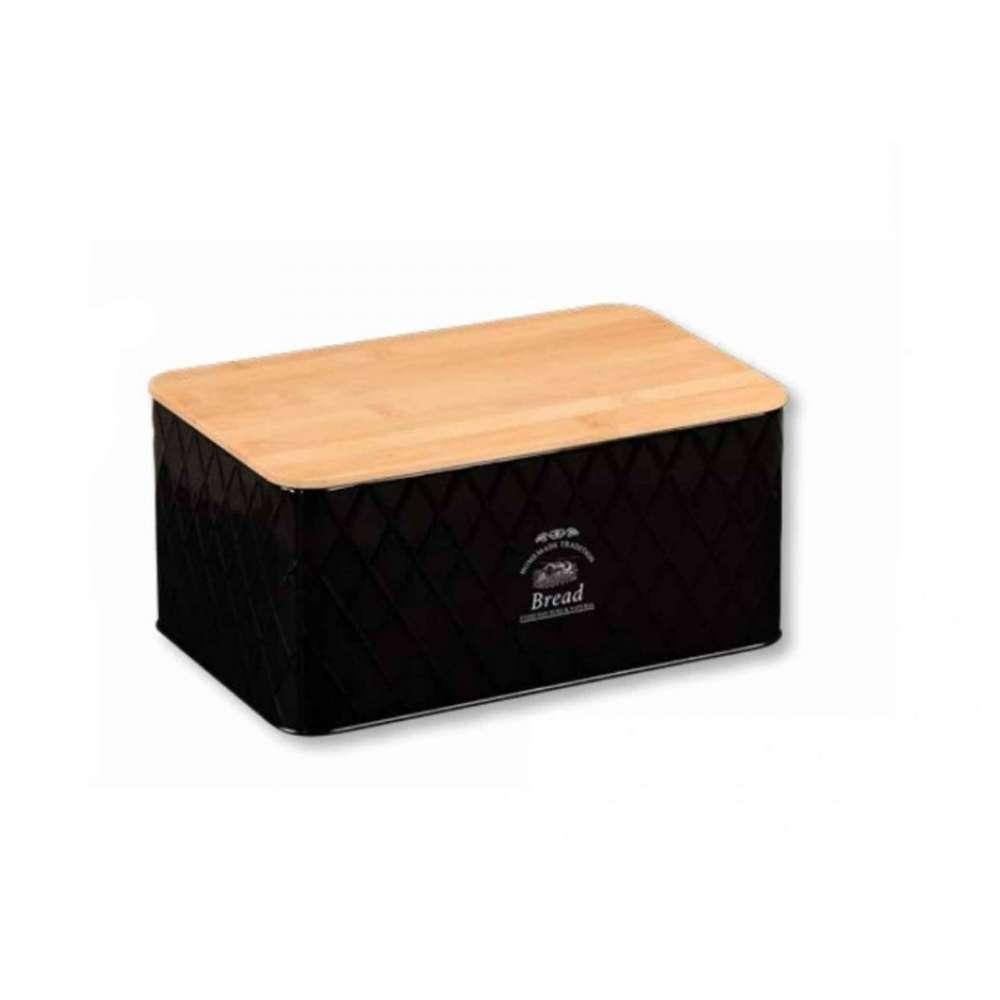 KESPER Kutija za hleb KSP18047 28x18x13cm crna