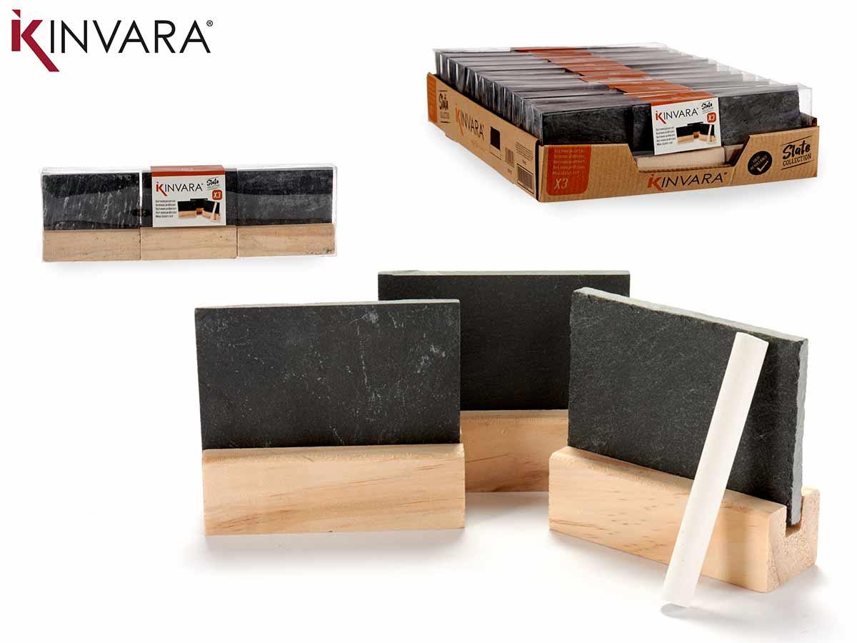 Selected image for KINVARA Set 3 mini table i kreda crni