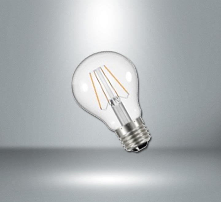 Selected image for LED sijalica E-Light Filament Dimabilna A60 6W E27 4000K bela
