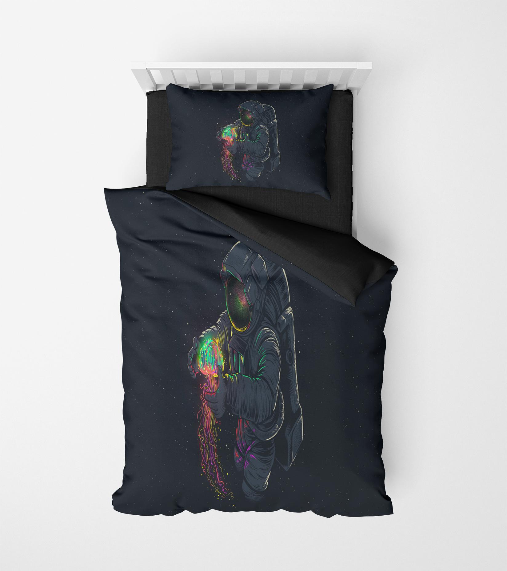 Selected image for MEY HOME Astronaut 3D Posteljina za single krevet, 160x220