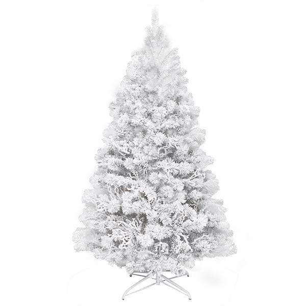 Novogodišnja jelka snežna 210cm (821 grana) - 201009 bela
