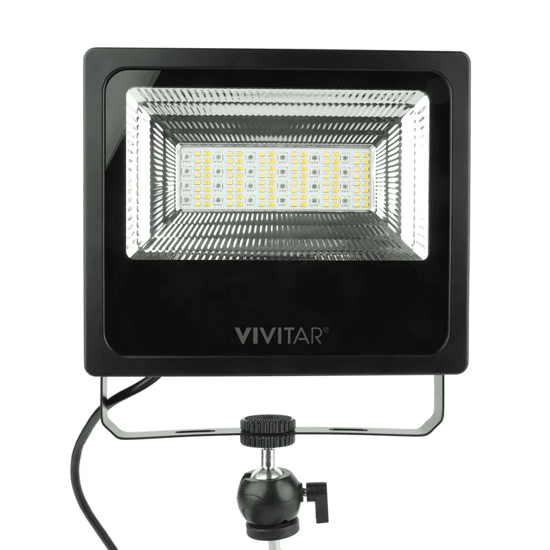 Selected image for Vivitar RGB LED Studio Reflektor, Bluetooth, 120 LEDs/60W, Crni