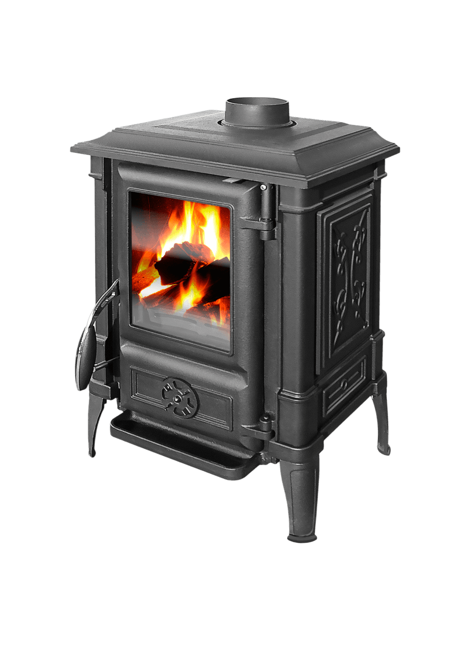 IKL Guča Peć na čvrsto gorivo Arina-1120, 6,5 kW, Gore, Crna