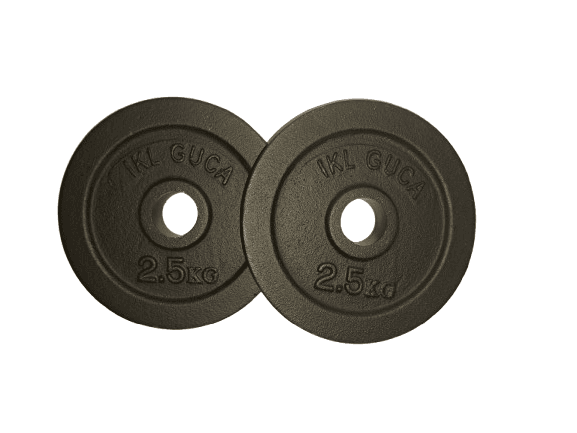 IKL Guča, Set livenih tegova Fi 30- 2x 2,5 kg