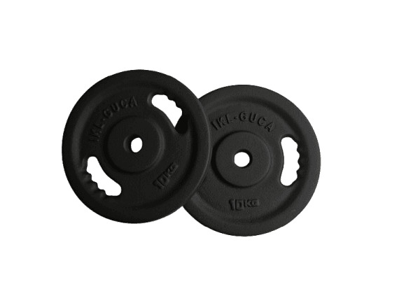 IKL Guča, Set livenih tegova sa rukohvatom Fi 30- 2x 10 kg