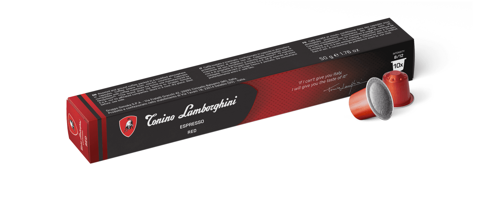 Tonino Lamborghini Kapsule za Nespresso Red, 10 komada
