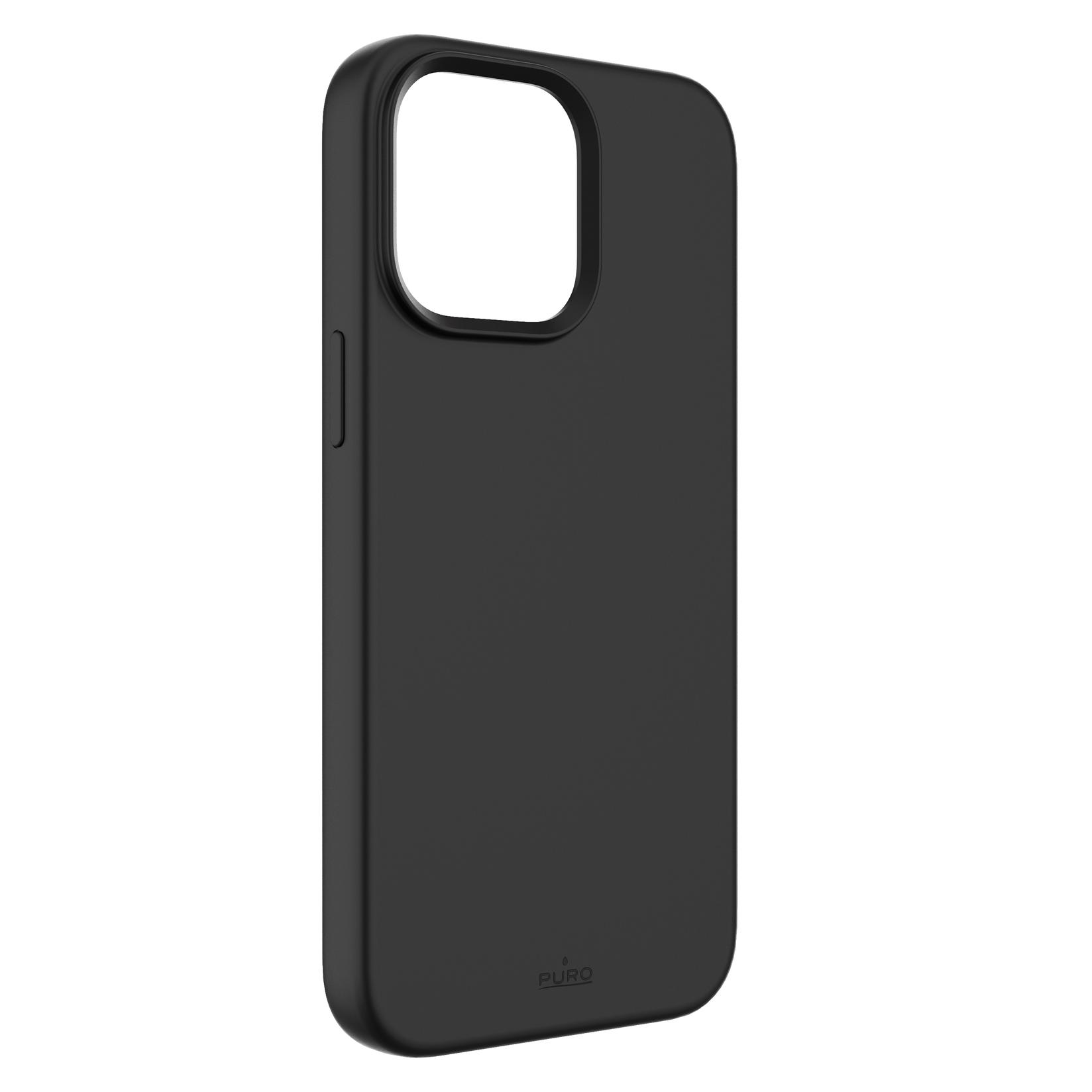 PURO Maska za mobilni telefon Icon, iPhone 14 Pro, Crna