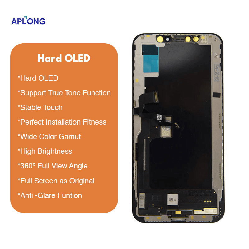 Selected image for APLONG LCD za IPhone XS + Touch screen, HARD OLED, Crni