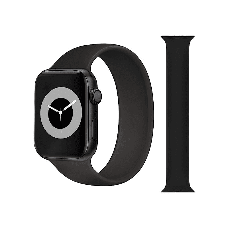Apple Watch Solo Loop narukvica black M 42/ 44/ 45/ 49mm