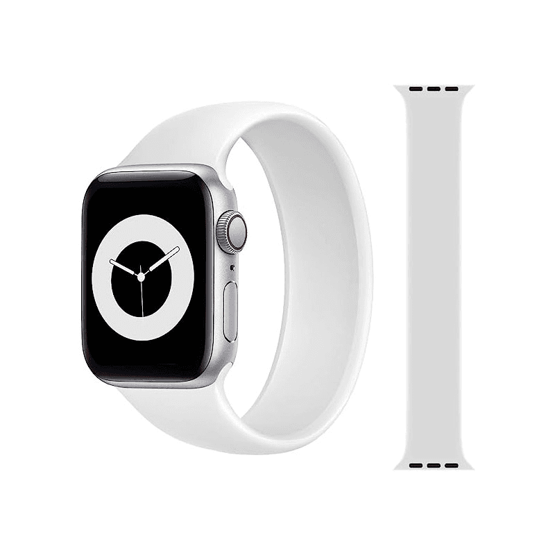 Selected image for Apple Watch Solo Loop narukvica white M 38/ 39/ 41mm