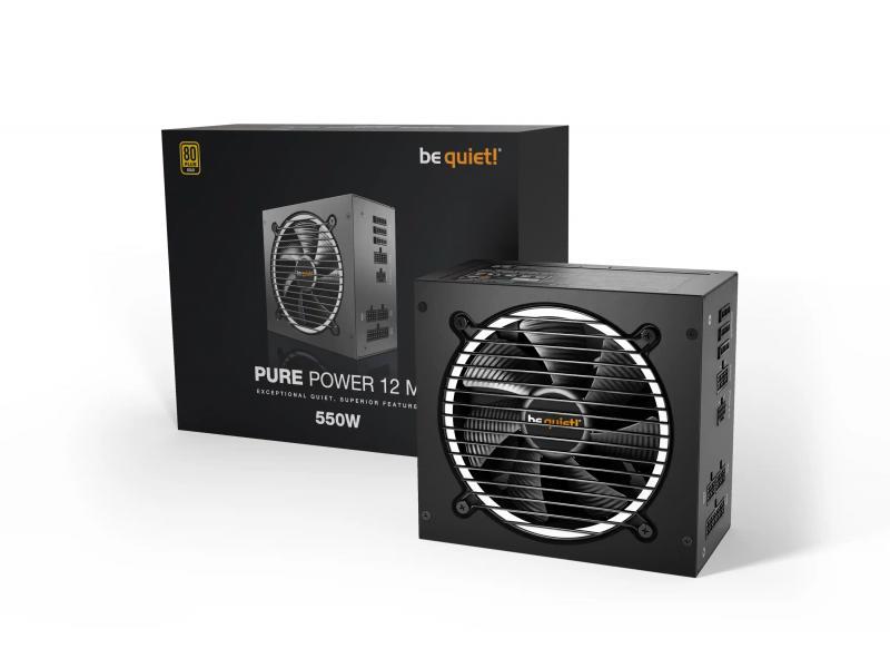 Selected image for BE QUIET Pure Power 12M BN341 Modularno napajanje, 550W, 80 Plus Gold