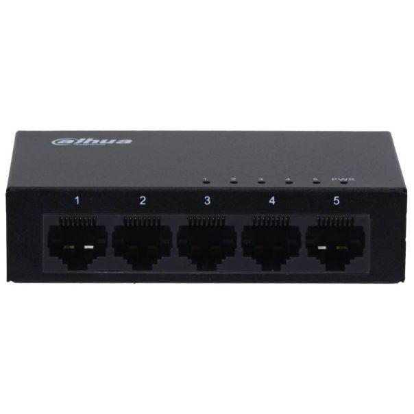 DAHUA Gigabitni switch PFS3005-5GT-L-V2 5port crni