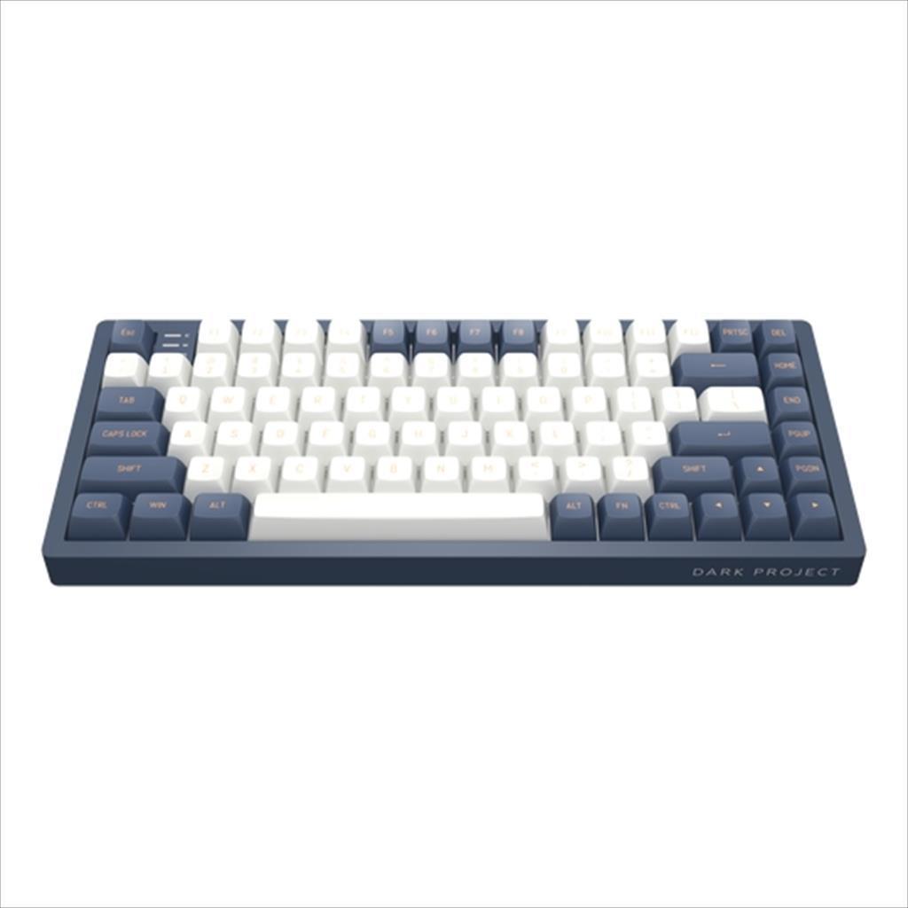 DARK PROЈECT Mehanička tastatura kd83a 75% hs RGB linearna, +4 prekidač, plava