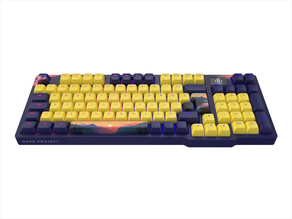 DARK PROЈECT Mehanička tastatura kd98a sunset 96% hs RGB linearna, +4 prekidač