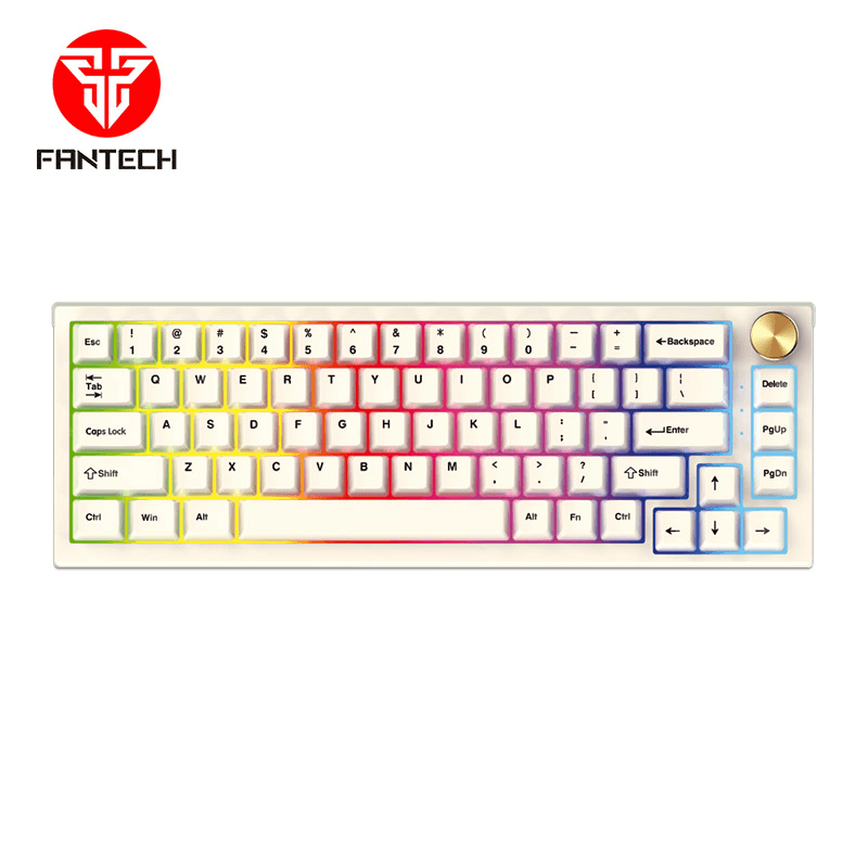 Selected image for Fantech MK858 Maxfit 67 Space Edition Gaming Tastatura, Mehanička, RGB, Bela