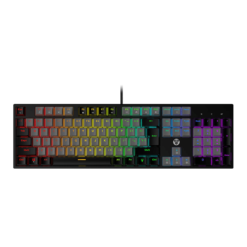 Selected image for Fantech MK886 Atom Gaming Tastatura, Mehanička, RGB, Crna