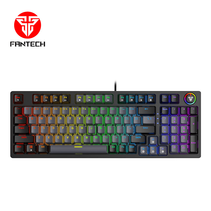 Fantech MK890 Atom 96 Gaming Tastatura, Mehanička, RGB, Siva
