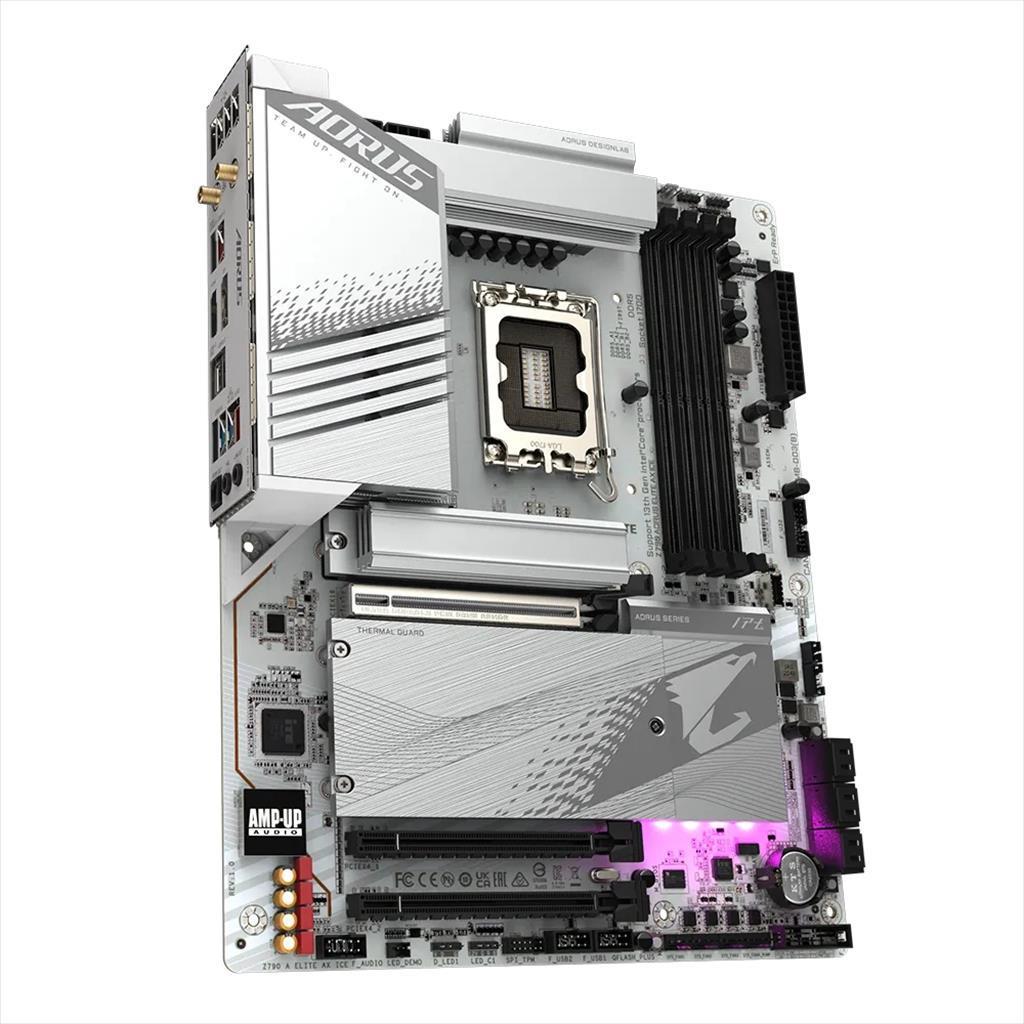 Selected image for GIGABITE matična ploča 1700 Z790 AORUS ELITE AKS ICE DDR5 GIGABITE, 4kDDR5 7600MHz(OC)