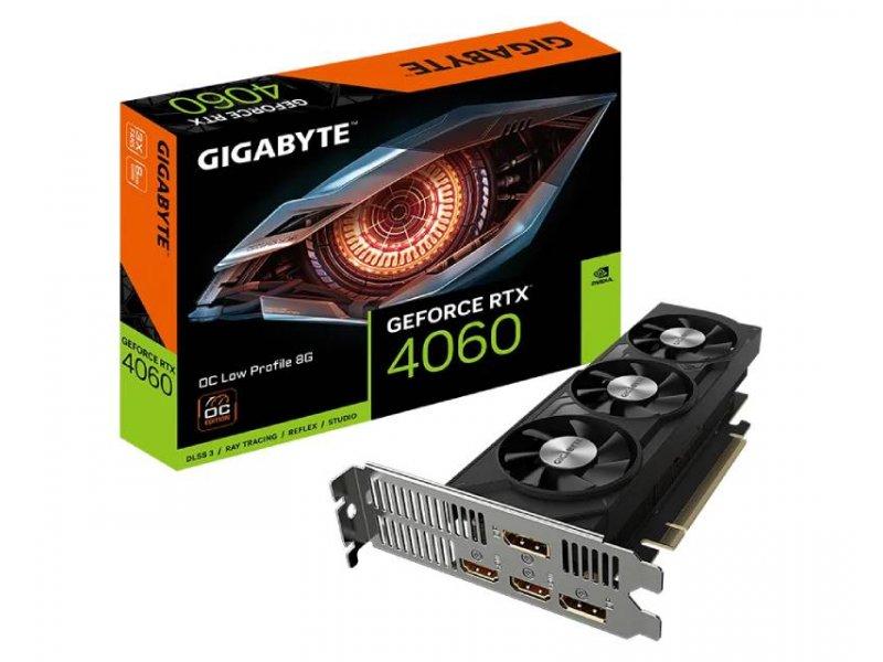 Selected image for GIGABYTE NVidia GeForce RTX 4060 Grafička karta OC Low Profile 8GB GV-N4060OC-8GL