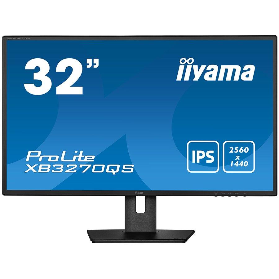 IIYAMA XB3270QS-B5 Monitor, 31.5", 2560x1440, Crni