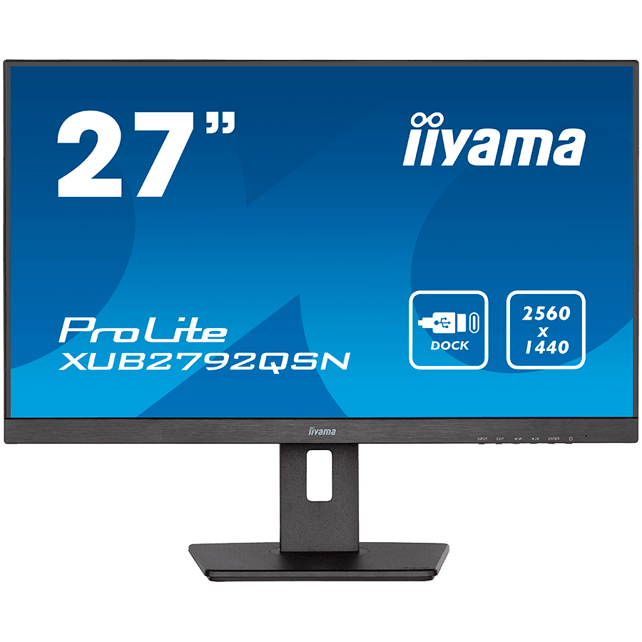 IIYAMA XUB2792QSN-B5 Monitor, 27", 2560x1440, Crni